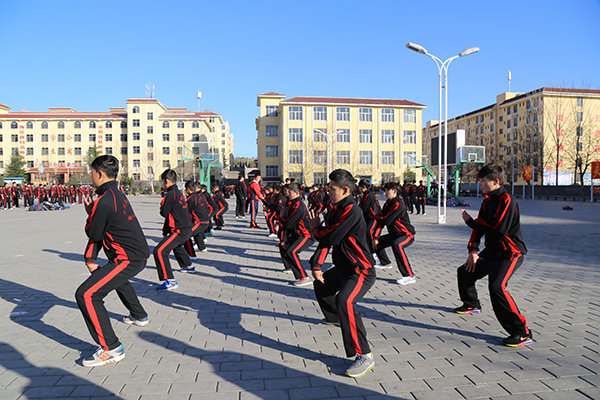 嵩山少林寺武校学习正宗少林功夫