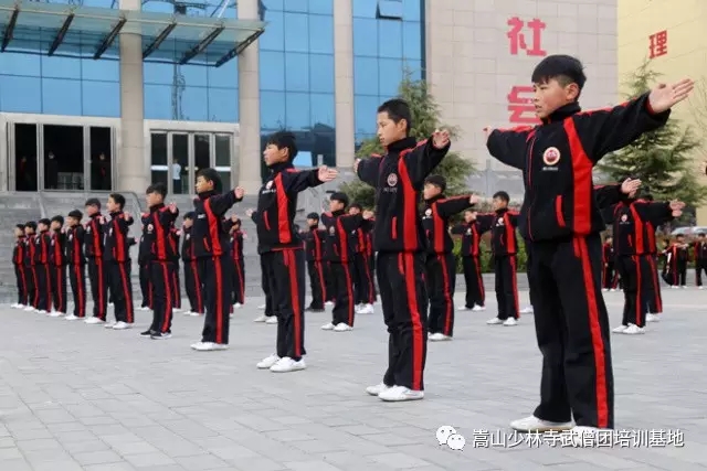 少林寺武术学校学生